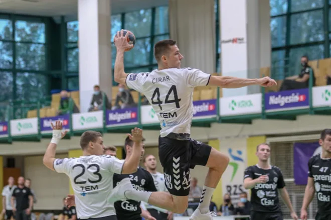 Gal Cirar je bil najboljši strelec Trima. FOTO: Dominik Pekeč/RK Trimo