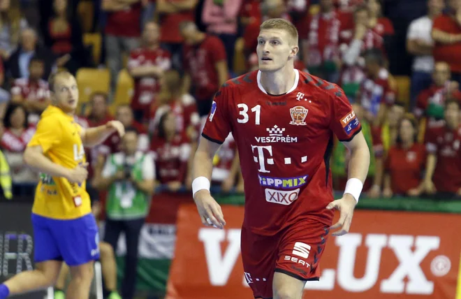 Blaž Blagotinšek velja za najboljšega obrambnega igralca v ligi prvakov. FOTO:&nbsp;Matej Družnik