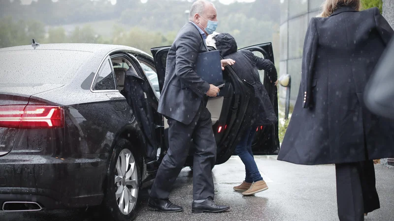 Fotografija: Finančni minister Andrej Šircelj zaradi ugodnih razmer na finančnih trgih nima veliko težav s pokrivanjem proračunskih potreb. Foto: Uroš Hočevar/Delo