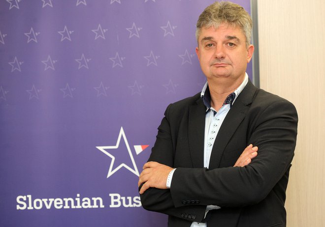 Goran Novković, izvršni direktor SBC - Kluba slovenskih podjetnikov.  FOTO: Mavric Pivk/Delo