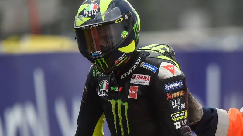 Fotografija: Valentino Rossi je zbolel za covidom-19. FOTO: Jean-francois Monier/AFP