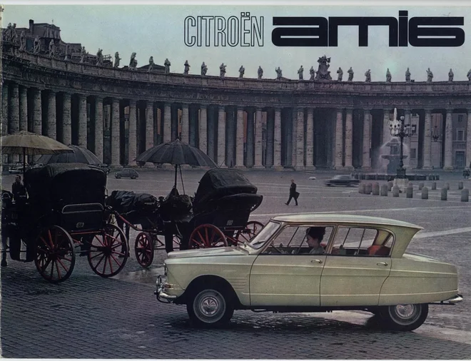 Citroën ami 6 iz leta 1961. Foto Citroën