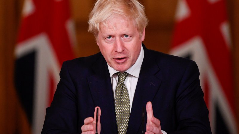 Fotografija: Britanski premier Boris Johson je vsaj za zdaj obupal nad pogajanji z EU. FOTO: Toby Melville/Reuters
