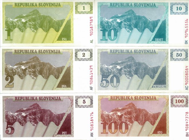 Osmega oktobra 1991 je Banka Slovenije izročila v obtok bone, ki so se uporabljali kot začasni denar. Foto: Bojan Štefančič