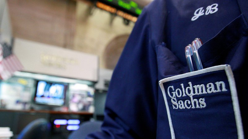 Fotografija: Investicijska banka Goldman Sachs je poročala o povečanju prihodkov in o 3,5 milijarde dolarjev dobička. FOTO: Brendan Mcdermid Reuters