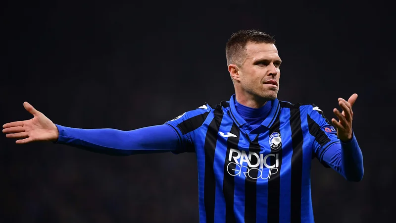 Fotografija: Josip Iličić se je vrnil v majico Atalante, zdaj bo počasi lovil staro formo, s katero je blestel do letošnjega marca. FOTO: Marco Bertorello/AFP