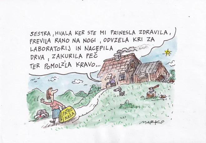 KARIKATURA: MARKO kOČEVAR