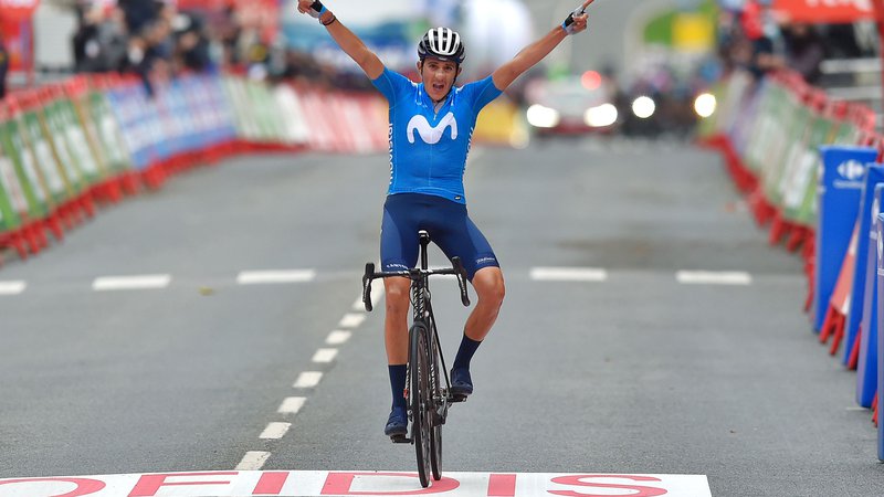 Fotografija: Marc Soler zasluženo do zmage v 2. etapi. FOTO: Ander Gillenea/AFP