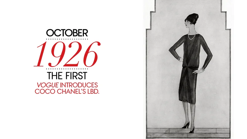 Fotografija: Za modni mejnik šteje črna obleka Coco Chanel, ki so jo oktobra 1926 leta prvič objavili v oktobrski številki ameriškega Vogua.
Foto Vogue