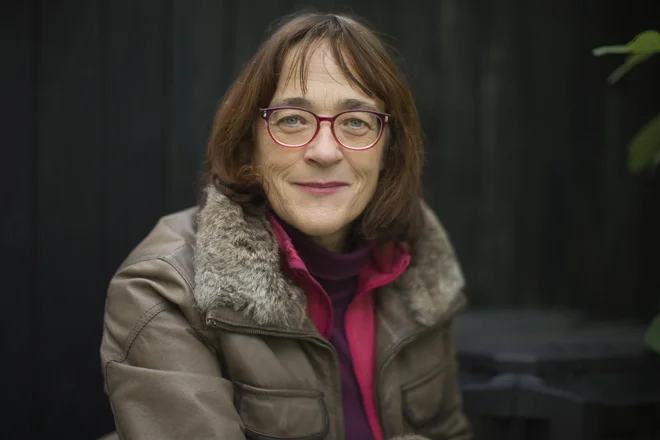 Barbara Korun, nagrajena pesnica. FOTO: Jure Eržen