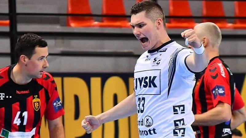 Fotografija: Domen Sikošek Pelko je član enega najboljših nemških klubov Flensburga. Foto SG Flensburg