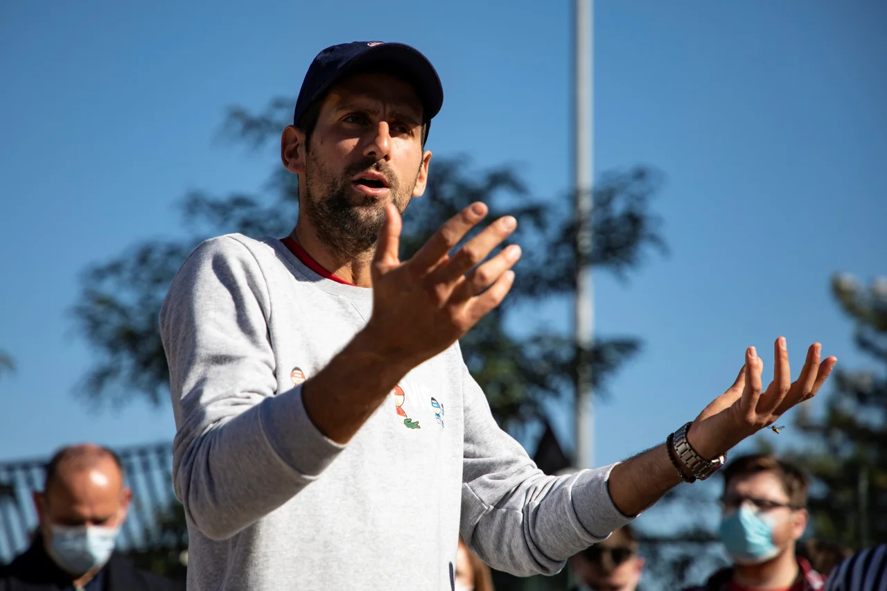 Fotografija: Novak Đoković se je nedavno za daljši čas mudil tudi v Beogradu. FOTO: Marko Djurica/Reuters