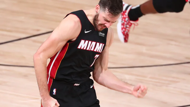 Fotografija: Goran Dragić je ponosen na zadnjo sezono lige NBA, kjer je z Miamijem igral v finalu. FOTO: Kim Klement/ Usa Today Sports