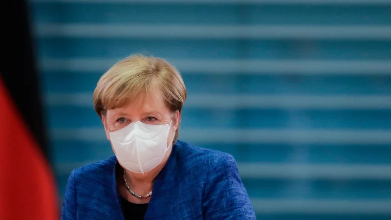 Fotografija: Nemška kanclerka Angela Merkel državo vodi že skozi tretjo veliko krizo. Po finančni in migracijski, zdaj še skozi korona krizo. Foto Markus Schreiber Afp