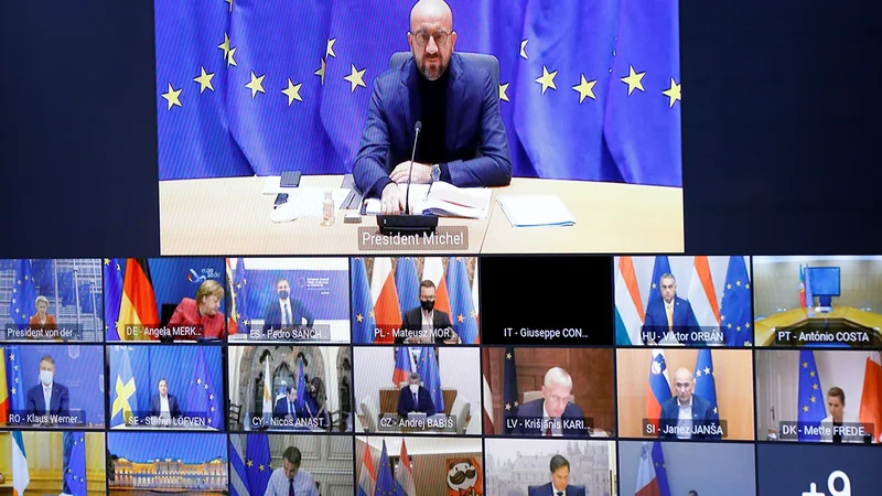 Fotografija: Evropska politika je spet pred veliko preizkušnjo. FOTO: Olivier Hoslet via Reuters