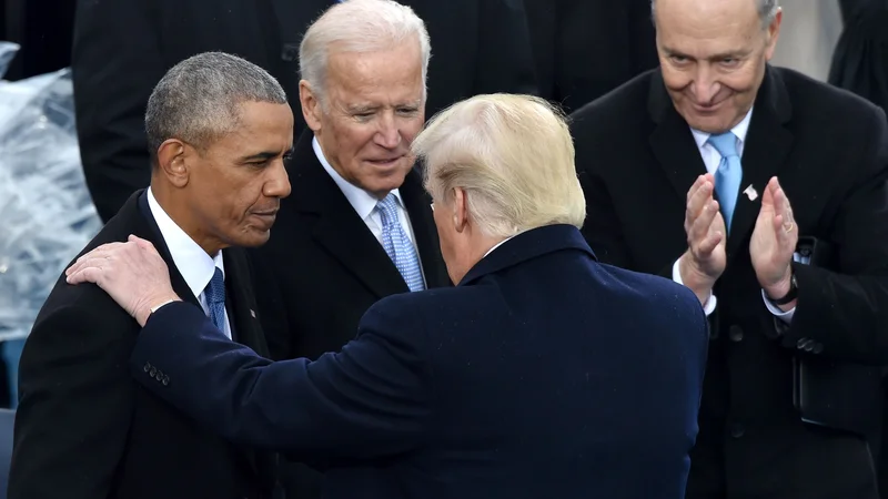 Fotografija: V vsakem od mandatov Baracka Obame so ameriški borze zrasle bolj kot v mandatu Donalda Trumpa. Foto: Paul J. Richards/AFP