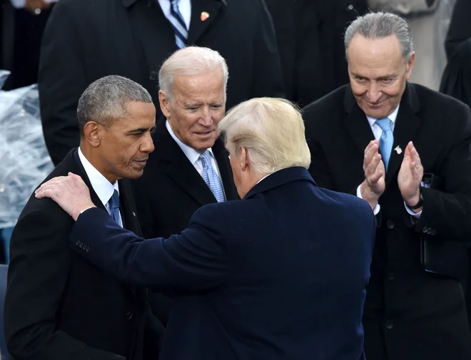V vsakem od mandatov Baracka Obame so ameriški borze zrasle bolj kot v mandatu Donalda Trumpa. Foto: Paul J. Richards/AFP