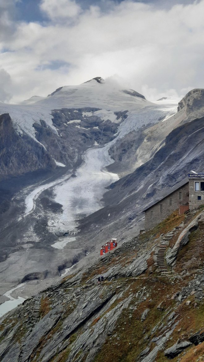 Tudi ledenik Pasterze izginja pred našimi očmi. FOTO: Urša Izgoršek