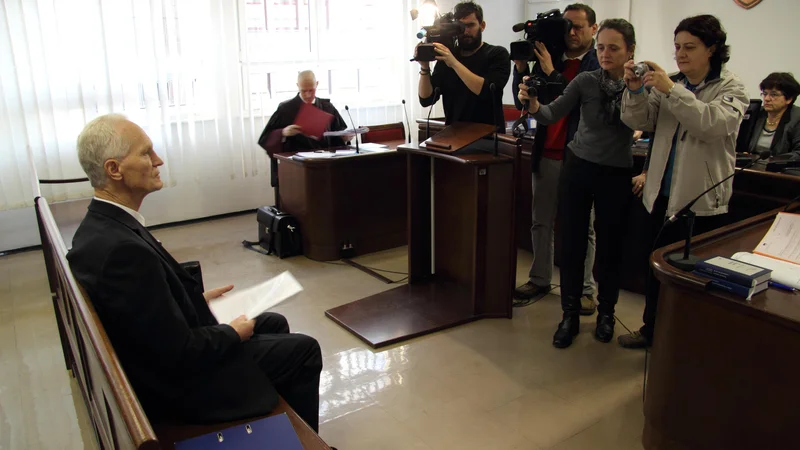 Postopek proti Mirku Krašovcu je bil po besedah odvetnika Velimirja Cugmasa izredno odmeven tudi zunaj meja Slovenije. FOTO: Brane Piano/Delo