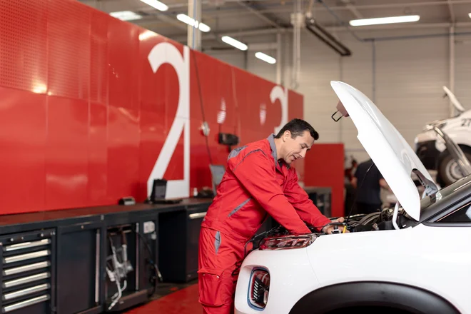 Naj bo vaše vozilo brezhibno pripravljeno na zimo. FOTO: Citroën