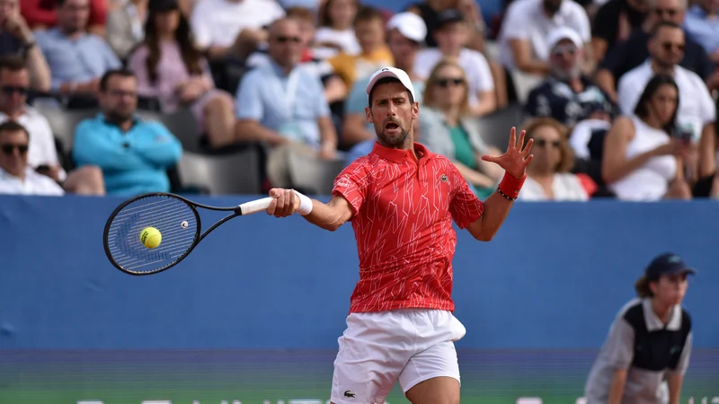 Fotografija: Novak Đoković je v tem letu prestal marsikaj, med drugim tudi okužbo s koronavirusom po ekshibicijskem junijskem turnirju v Zadru. FOTO: Luka Gerlanc/Cropix