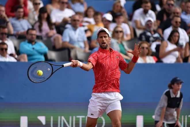 Novak Đoković je v tem letu prestal marsikaj, med drugim tudi okužbo s koronavirusom po ekshibicijskem junijskem turnirju v Zadru. FOTO: Luka Gerlanc/Cropix