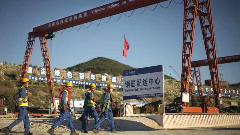 Fotografija: China Road and Bridge Corporation je na Hrvaškem pognala korenine. FOTO: Jure Eržen