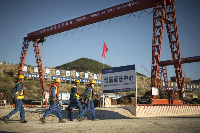 China Road and Bridge Corporation je na Hrvaškem pognala korenine. FOTO: Jure Eržen