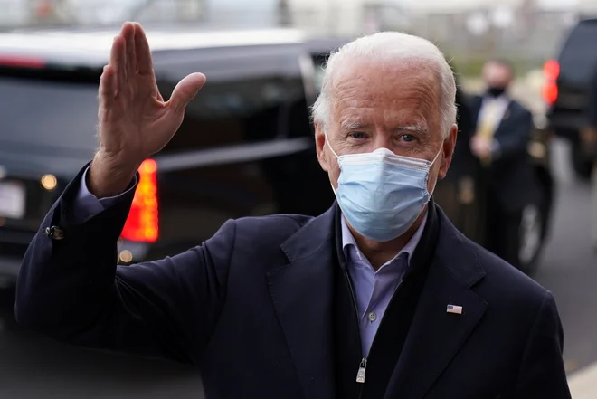 Demokratski predsedniški kandidat Joe Biden.&nbsp;FOTO: Kevin Lamarque/Reuters