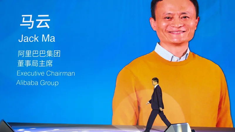 Fotografija: Jack Ma jih je dobil po nosu. FOTO: Helen Roxburgh/AFP