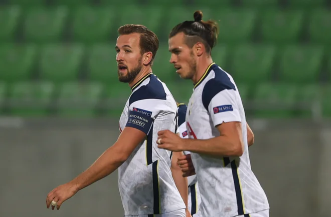 S prihodom Garetha Balea je Harry Kane dobil izjemnega soigralca, ki bo Tottenham potisnil v vlogo enega od kandidatov za naslov anglšekega prvaka. FOTO: Nikolaj Dojčinov/AFP