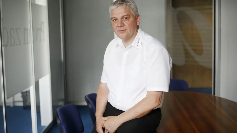 Fotografija: Andrej Orožen, soustanovitelj in direktor podjetja Dewesoft
Foto Leon Vidic / Delo