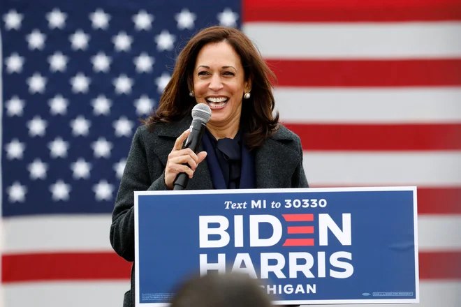 Kamala Harris&nbsp; FOTO: Jeff Kowalsky Afp