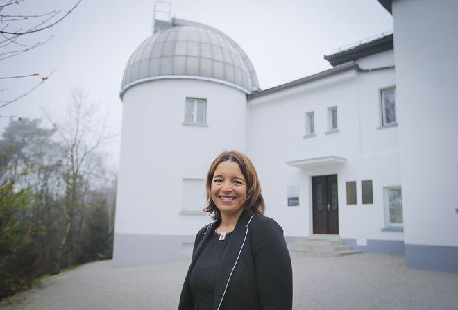Maruša Bradač, astrofizičarka. FOTO: Jože Suhadolnik/Delo