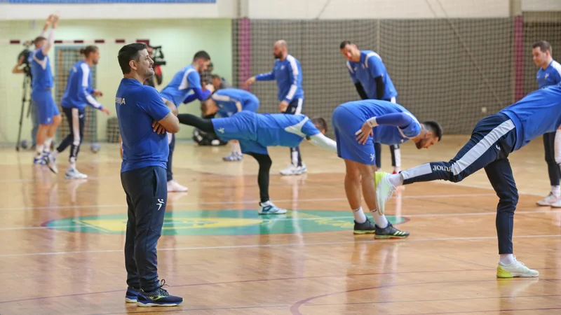 Fotografija: Ljubomir Vranješ je treninge v Zrečah ocenil za zelo koristne. FOTO: Tadej Regent