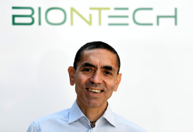 Uğur Şahin, ustanovitelj podjetja BioNTech. FOTO: Fabian Bimmer/Reuters