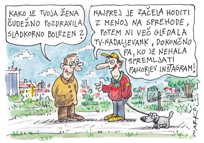 KARIKATURA: MARKO KOČEVAR