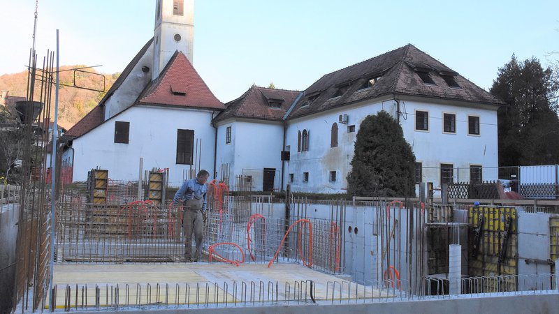 Fotografija: Dela potekajo po načrtih. FOTO: Občina Krško