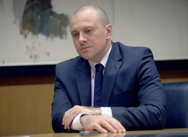<strong>Blaž Brodnjak</strong>, Archibald Kremser in Andreas Burkhardt bodo največjo slovensko banko vodili do leta 2026. Foto Roman Šipić/Delo