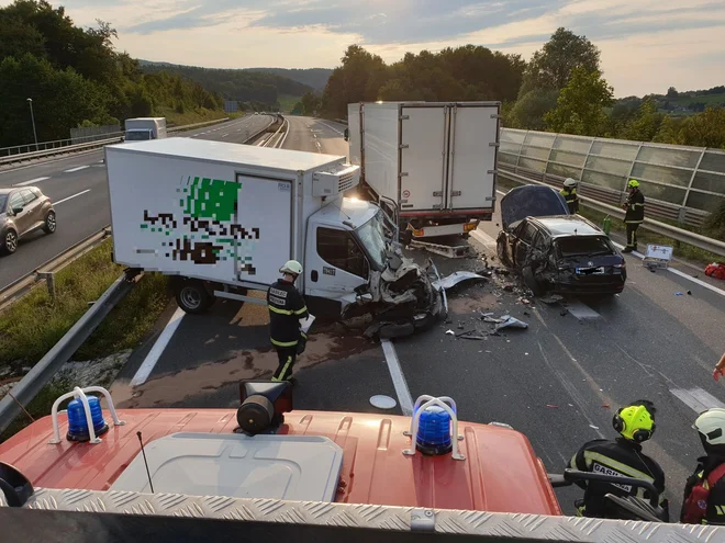 Ukrep naj bi zmanjšal tako zastoje na avtocestah kot tudi prometne nesreče. FOTO: PGD Stična