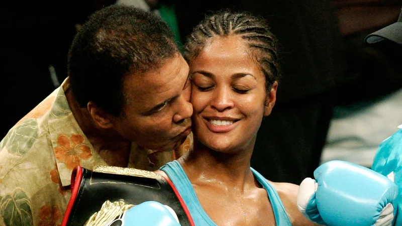 Fotografija: Laila Ali je v svojo korist odločila vseh 24 profesionalnih dvobojev. FOTO: Jason Reed/Reuters