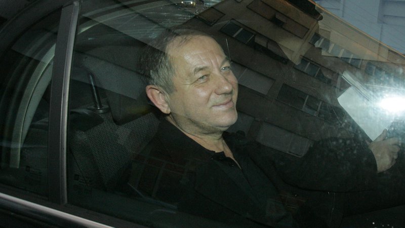 Fotografija: Tomislav Merčep pred sodiščem po aretaciji leta 2010. FOTO: Ranko Suvar/Cropix