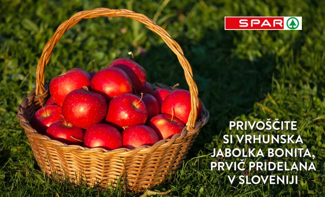 Jabolko bonita, ki ga imajo le v Sparu FOTO: SPAR