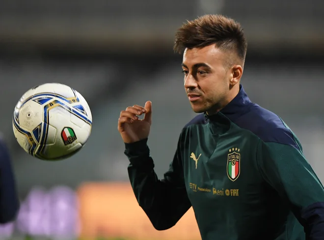 Stephan El Shaarawy naj bi začel v italijanskem napadu. FOTO: Alberto Lingria/Reuters