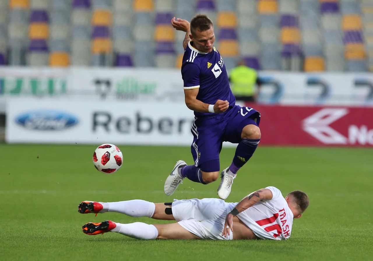 Fotografija: Martin Milec je bil pozitiven na dopinškem testiranju po tekmi kvalifikacij za evropsko ligo s severnoirskim Colerainom. FOTO: Tadej Regent