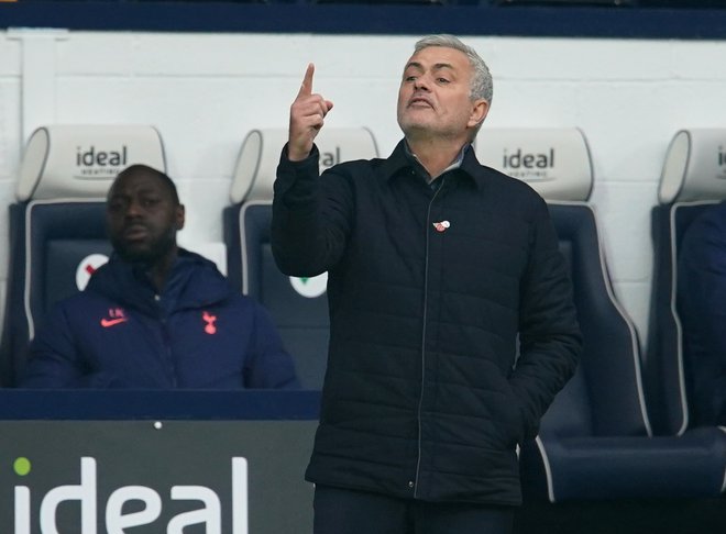Jose Mourinho želi pripeljati Tottenham na vrh. FOTO: Dave Thompson/Reuters