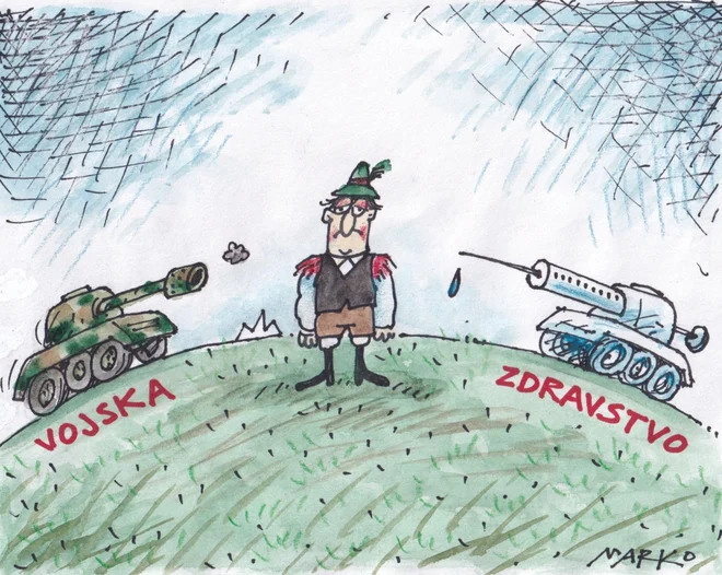 KARIKATURA: Marko Kočevar/Delo