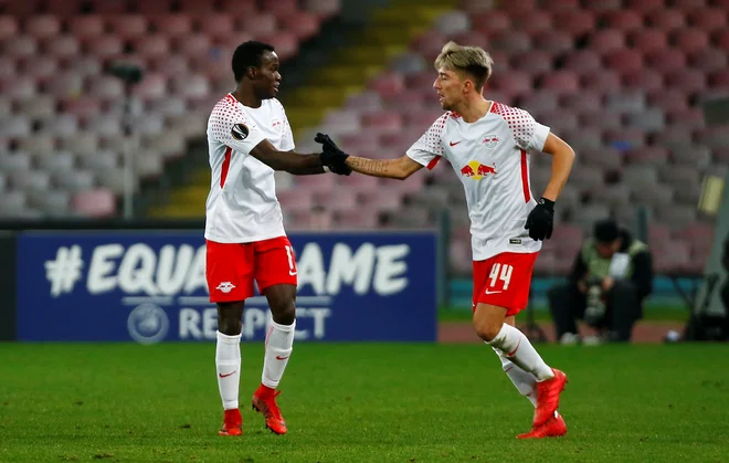Kevin Kampl je z Leipzigom osvojil točko na gostovanju v Frankfurtu. FOTO: Tony Gentile/Reuters