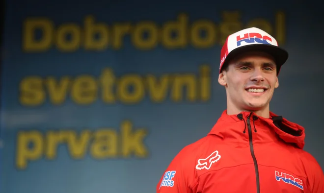 Tim Gajser je ubranil naslov svetovnega prvaka, skupaj je bil globalno najboljši že štirikrat. FOTO: Tadej Regent
