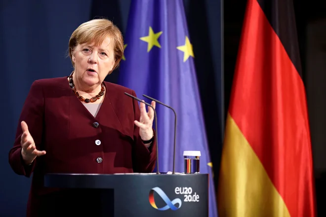 Mnoge v Nemčiji skrbi, kako bo videti država, ki ima v Evropski uniji največjo težo, ko se bo iz kanclerske palače poslovila Angela Merke. FOTO:&nbsp;Hannibal Hanschke/AFP